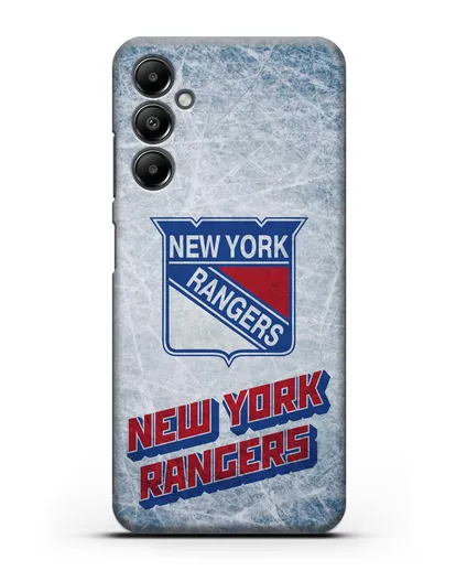 Чехол с рисунком New York Rangers силиконовый для Samsung Galaxy A05s [SM-A057]