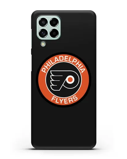 Чеxол с логотипом Philadelphia Flyers силиконовый для Samsung Galaxy M53 [SM-M536]