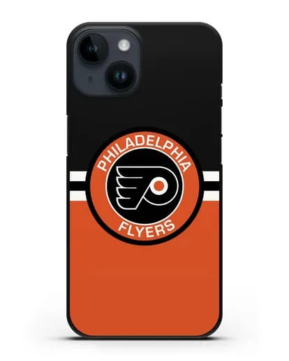 Чехол с символикой Philadelphia Flyers силиконовый для iPhone 14