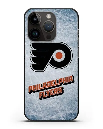 Чехол с рисунком Philadelphia Flyers силиконовый для iPhone 14 Pro
