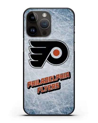 Чехол с рисунком Philadelphia Flyers силиконовый для iPhone 14 Pro Max