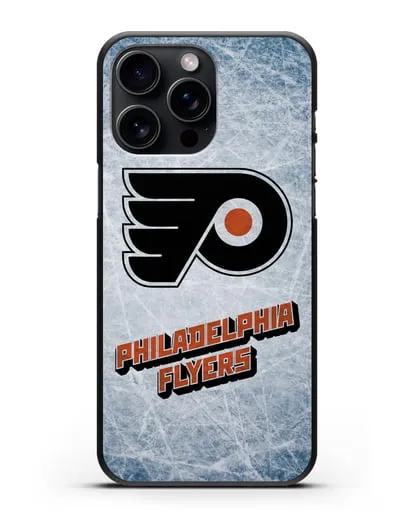 Чехол с рисунком Philadelphia Flyers силиконовый для iPhone 15 Pro Max