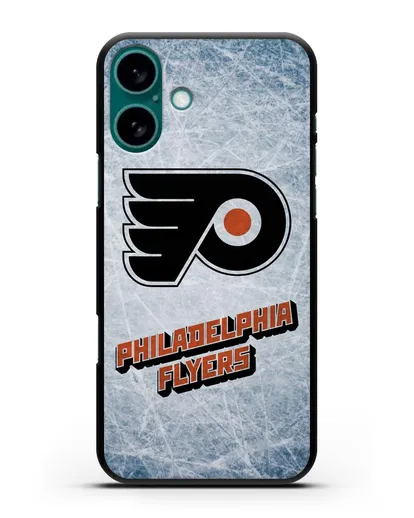 Чехол с рисунком Philadelphia Flyers силиконовый для iPhone 16 Plus