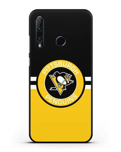 Чехол с символикой Pittsburgh Penguins силиконовый для Honor 20e
