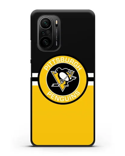 Чехол с символикой Pittsburgh Penguins силиконовый для Xiaomi Poco F3
