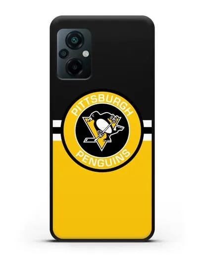 Чехол с символикой Pittsburgh Penguins силиконовый для Xiaomi Poco M5