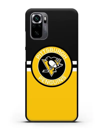 Чехол с символикой Pittsburgh Penguins силиконовый для Xiaomi Poco M5s