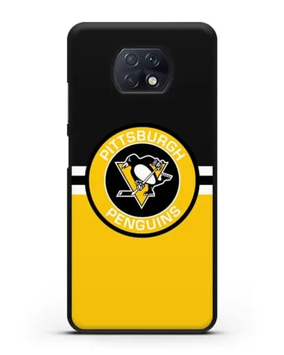 Чехол с символикой Pittsburgh Penguins силиконовый для Xiaomi Redmi Note 9T