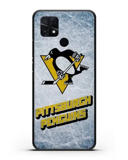 Чехол с рисунком Pittsburgh Penguins силиконовый для Xiaomi Poco C40