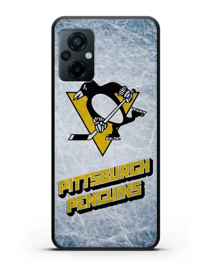 Чехол с рисунком Pittsburgh Penguins силиконовый для Xiaomi Poco M5