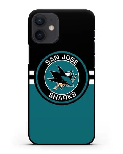 Чехол с символикой San Jose Sharks силиконовый для iPhone 12 mini