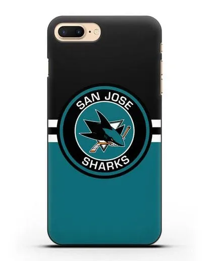 Чехол с символикой San Jose Sharks силиконовый для iPhone 7 Plus