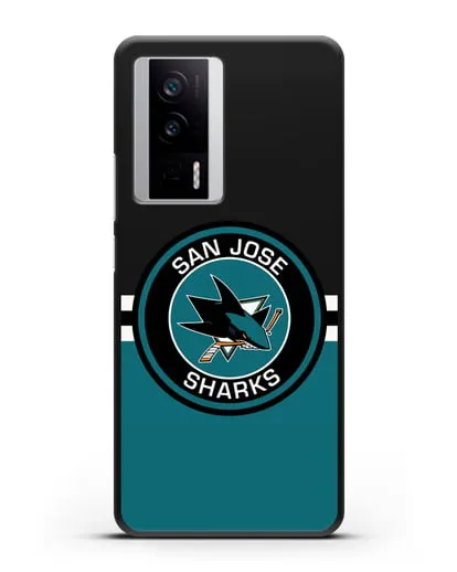 Чехол с символикой San Jose Sharks силиконовый для Xiaomi Poco F5 Pro