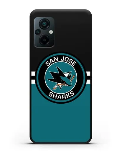 Чехол с символикой San Jose Sharks силиконовый для Xiaomi Poco M5