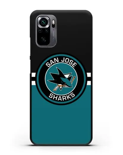 Чехол с символикой San Jose Sharks силиконовый для Xiaomi Poco M5s