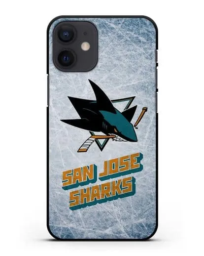 Чехол с рисунком San Jose Sharks силиконовый для iPhone 12 mini