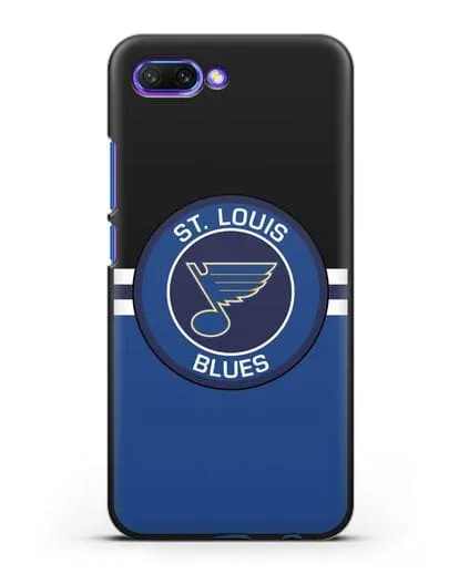 Чехол с символикой St. Louis Blues силиконовый для Honor 10