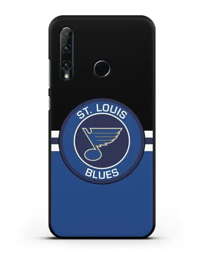 Чехол с символикой St. Louis Blues силиконовый для Honor 20e