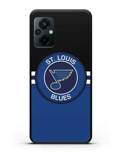 Чехол с символикой St. Louis Blues силиконовый для Xiaomi Poco M5