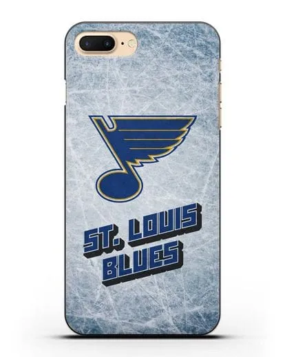 Чехол с рисунком St. Louis Blues силиконовый для iPhone 7 Plus