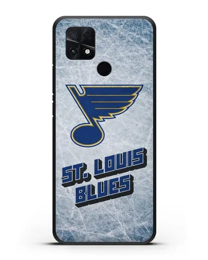 Чехол с рисунком St. Louis Blues силиконовый для Xiaomi Poco C40
