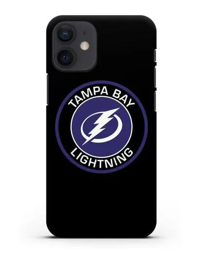 Чеxол с логотипом Tampa Bay Lightning силиконовый для iPhone 12 mini