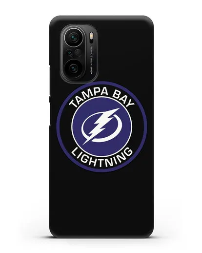 Чеxол с логотипом Tampa Bay Lightning силиконовый для Xiaomi Poco F3