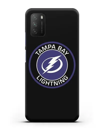 Чеxол с логотипом Tampa Bay Lightning силиконовый для Xiaomi Poco M3