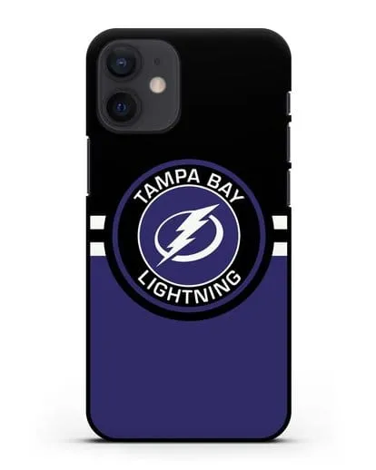 Чехол с символикой Tampa Bay Lightning силиконовый для iPhone 12 mini