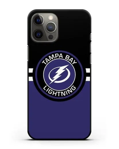 Чехол с символикой Tampa Bay Lightning силиконовый для iPhone 12 Pro Max