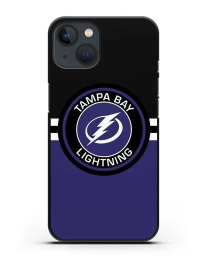 Чехол с символикой Tampa Bay Lightning силиконовый для iPhone 13 Mini