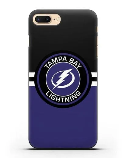 Чехол с символикой Tampa Bay Lightning силиконовый для iPhone 8 Plus