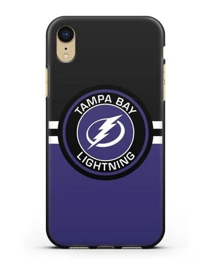 Чехол с символикой Tampa Bay Lightning силиконовый для iPhone XR