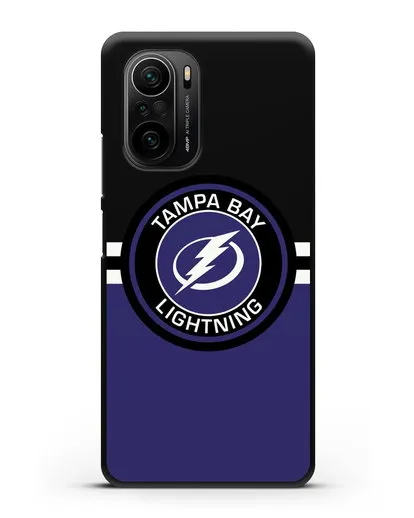 Чехол с символикой Tampa Bay Lightning силиконовый для Xiaomi Poco F3 Pro