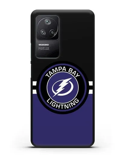 Чехол с символикой Tampa Bay Lightning силиконовый для Xiaomi Poco F4