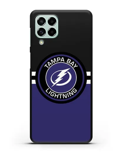 Чехол с символикой Tampa Bay Lightning силиконовый для Samsung Galaxy M53 [SM-M536]