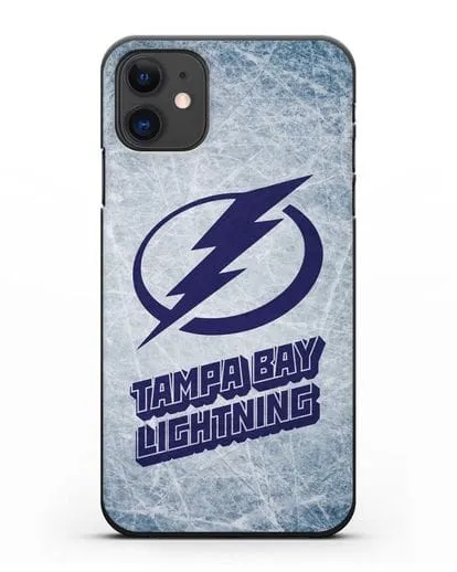 Чехол с рисунком Tampa Bay Lightning силиконовый для iPhone 11