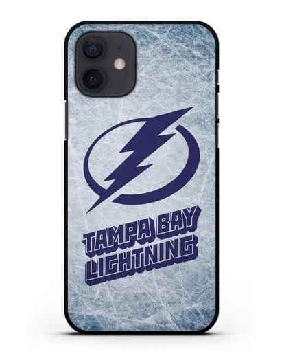 Чехол с рисунком Tampa Bay Lightning силиконовый для iPhone 12