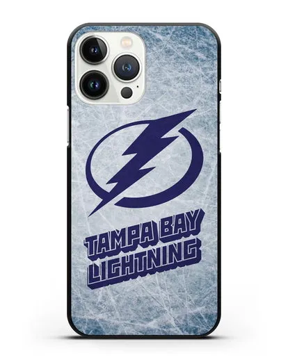 Чехол с рисунком Tampa Bay Lightning силиконовый для iPhone 13 Pro Max