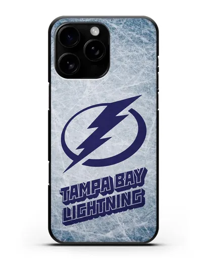 Чехол с рисунком Tampa Bay Lightning силиконовый для iPhone 16 Pro Max