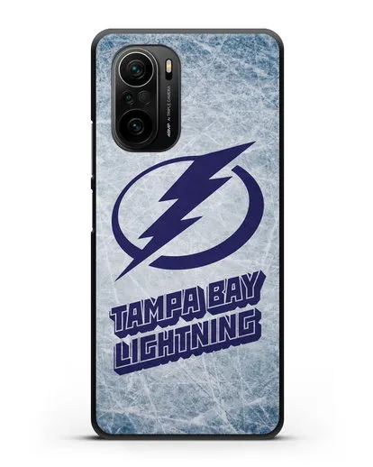 Чехол с рисунком Tampa Bay Lightning силиконовый для Xiaomi Poco F3