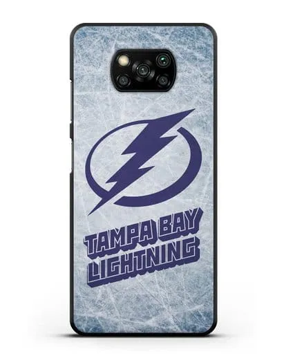 Чехол с рисунком Tampa Bay Lightning силиконовый для Xiaomi Poco X3