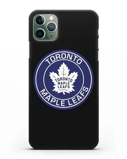 Чеxол с логотипом Toronto Maple Leafs силиконовый для iPhone 11 Pro