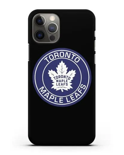 Чеxол с логотипом Toronto Maple Leafs силиконовый для iPhone 12 Pro