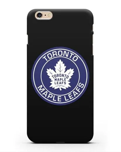 Чеxол с логотипом Toronto Maple Leafs силиконовый для iPhone 6 Plus
