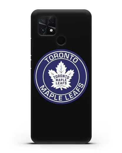 Чеxол с логотипом Toronto Maple Leafs силиконовый для Xiaomi Poco C40