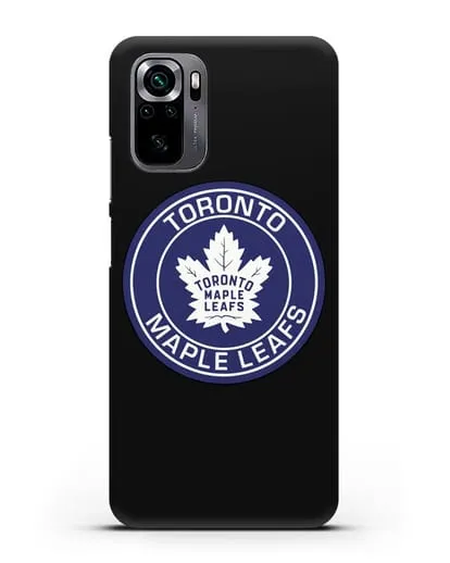 Чеxол с логотипом Toronto Maple Leafs силиконовый для Xiaomi Poco M5s