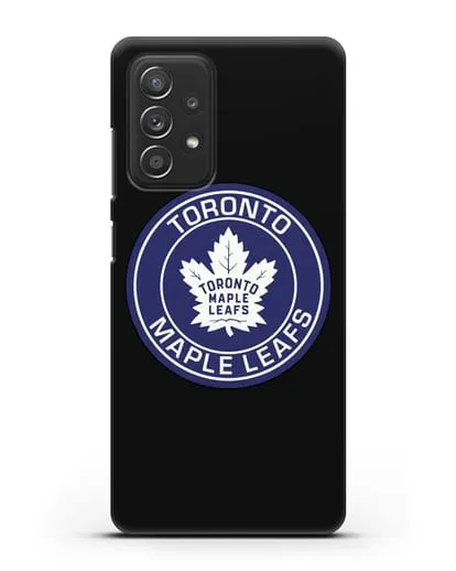 Чеxол с логотипом Toronto Maple Leafs силиконовый для Samsung Galaxy A53