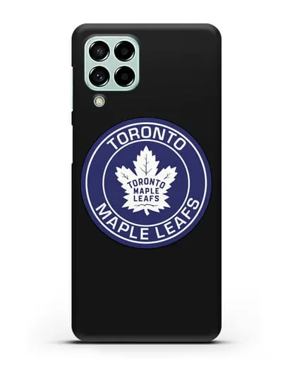 Чеxол с логотипом Toronto Maple Leafs силиконовый для Samsung Galaxy M53 [SM-M536]
