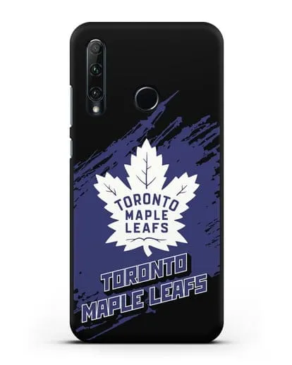 Чехол с надписью ХК Торонто Мейпл Лифс силиконовый для Honor 20e